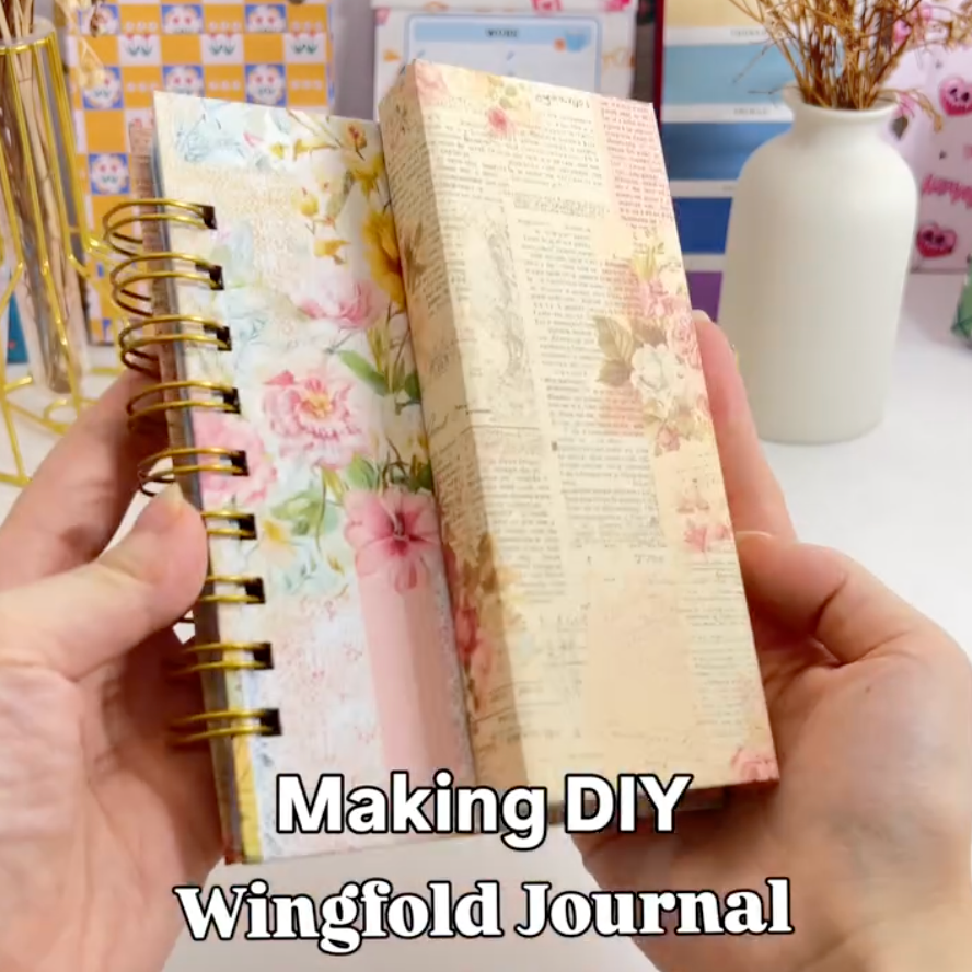 DIY Wingfold Journal Kit | Printable Templates & Step-by-Step Instructions