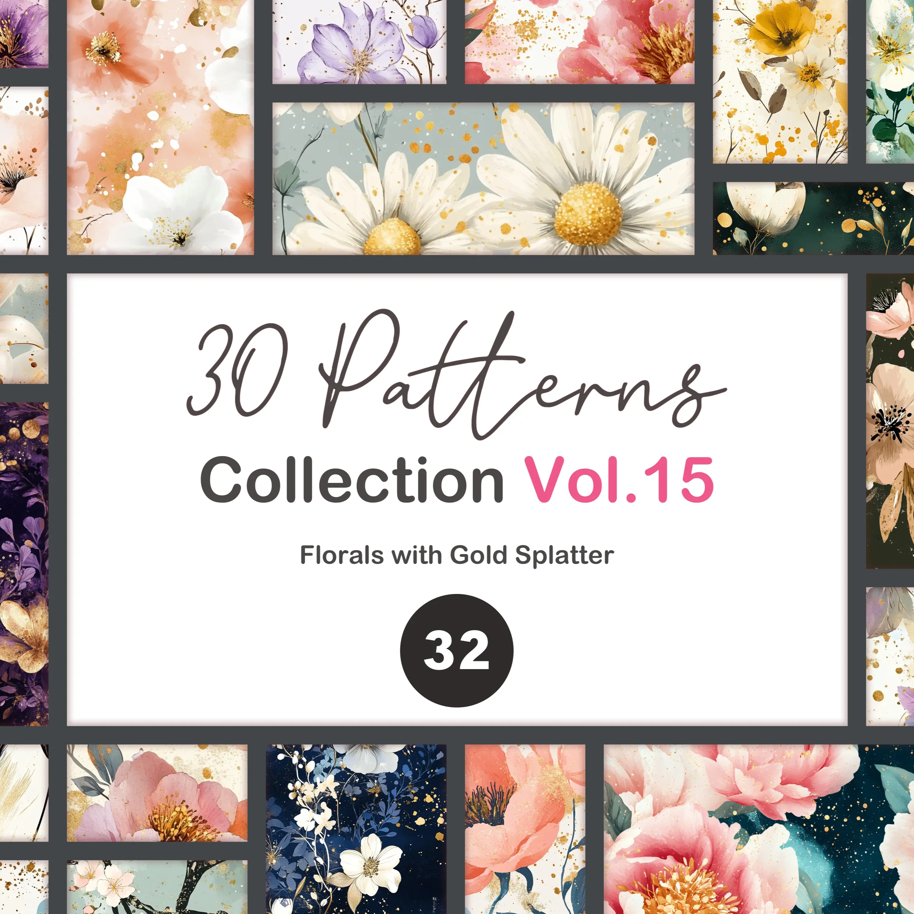 30 Patterns  Volume 15 - 2025 Collection