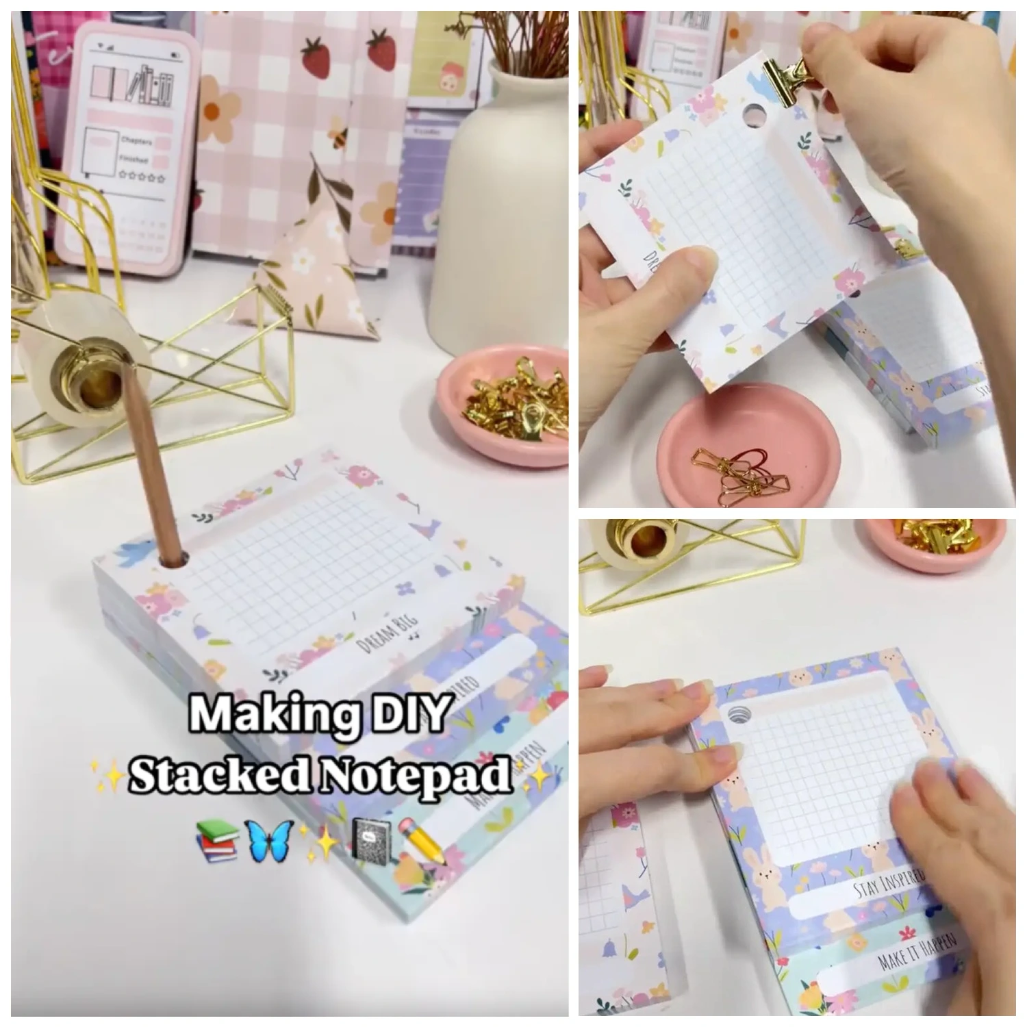 DIY Stacked Multi-Layer Notepad