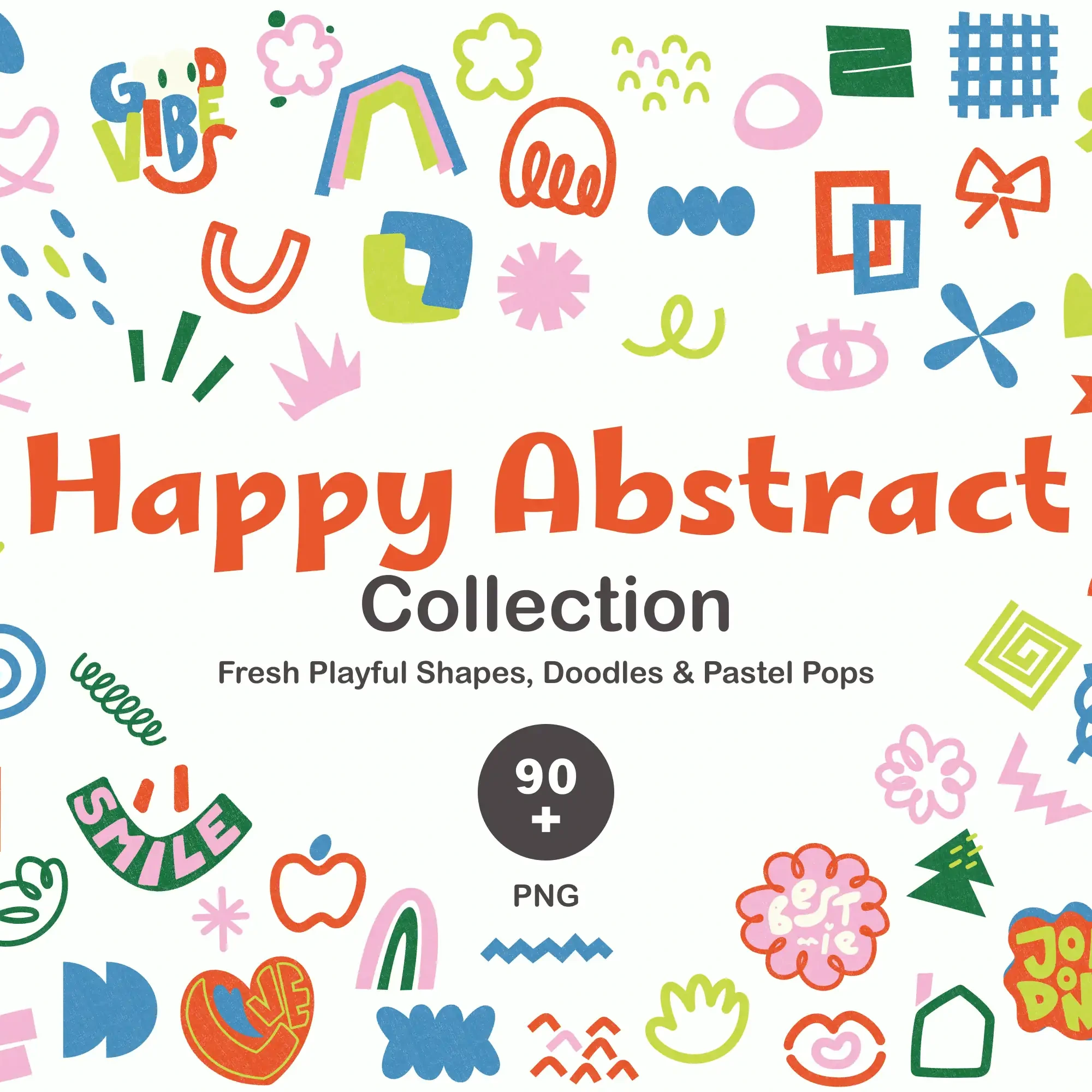 Happy Abstract Bundle