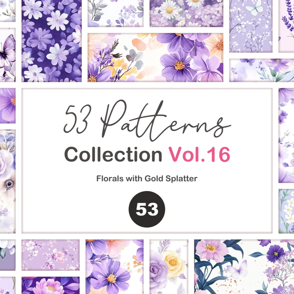 53 Patterns Volume 16 - 2025 Collection