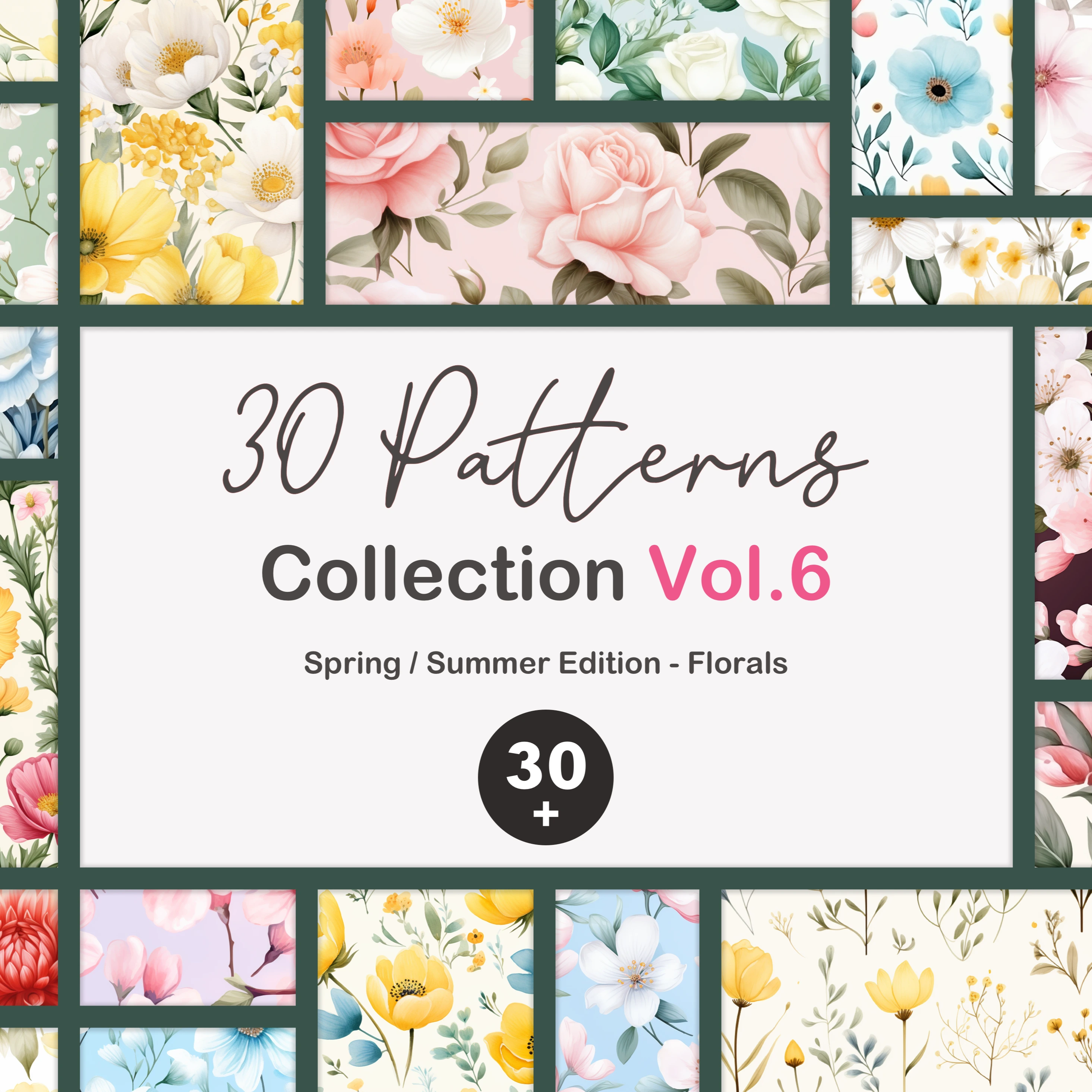 30 Beautiful Patterns - Spring Edition - Volume 6